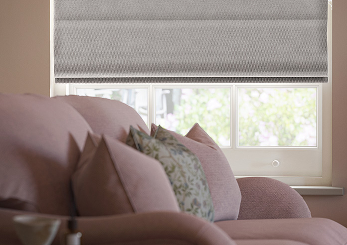 Oleander, Glacier - Twist&Fit Roman Blind - Image 5